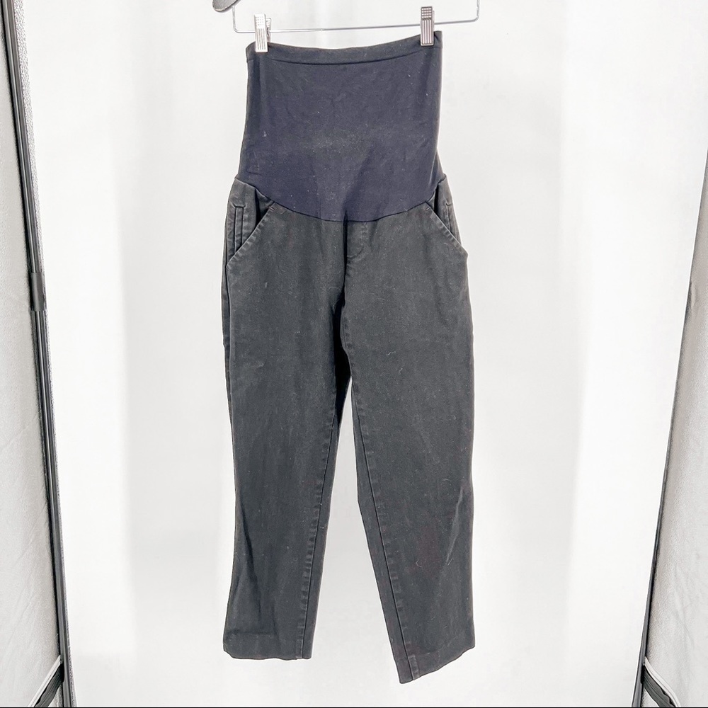 A Pea in the Pod black maternity jeans